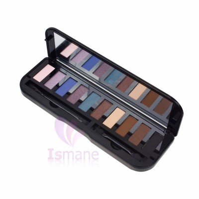 New arrival wholesale mineral eye shadow 10 colors eye makeup kit waterproof eye shadow palette with iron box